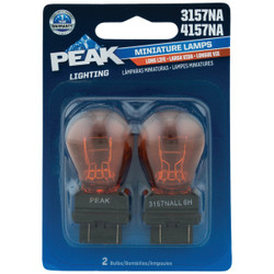 PEAK 3157NA/4157NA 12.8/14V Mini Incandescent Automotive Bulb (2-Pack)