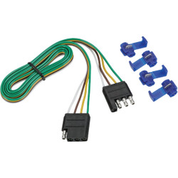 Hopkins 4-Flat 12 In. Vehicle Side & 12 In. Trailer Side Kit with Splices 48165