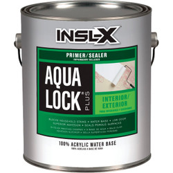 Insl-X Aqua Lock Plus 1 Gal. White Acrylic Interior/Exterior Primer Sealer