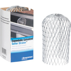 Amerimax Gutter Strainer 3 In. Expanded Galvanized Gutter Guard 29059