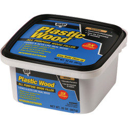 Dap Plastic Wood 32 Oz. Natural All Purpose Wood Filler 7079800525