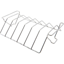GrillPro 15.5 In. Stainless Steel Rib & Roast Grill Rack 41616