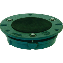 Sioux Chief 4 In. Green Cast-Iron Toilet Flange 890-I42