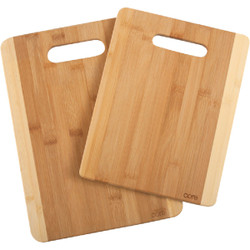 Core Daisy 2-Tone Natural Bamboo Cutting Board (2-Pack) DBC27693