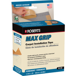 Max Grip 1.88 In. x 75 Ft. Indoor Carpet Tape 50-550