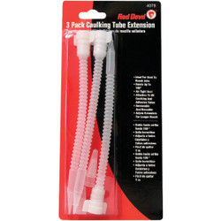 Red Devil Caulking Tube Extensions (3-Pack) 4078