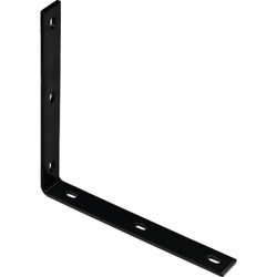 National Hardware 12.25 In. x 1.5 In. Black Heavy-Duty Corner Brace N351-469
