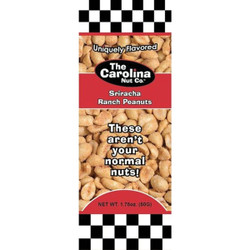 The Carolina Nut Company 1.75 Oz. Sriracha Ranch Peanuts 8811CNSR Pack of 16