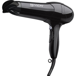 Revlon Essentials 1875W Black 3 Heat Quick Dry Hair Dryer RV408