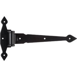 National Hardware 13 In. Black Heavy-Duty Spear Gate T-Hinge N100-053