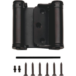 National 3 In. Oil Rubbed Bronze Double-Acting Spring Door Hinge N100052