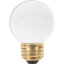 Satco 25W Frosted Medium G16.5 Incandescent Globe Light Bulb S4541