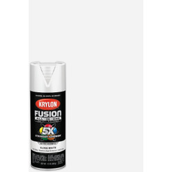 Krylon Fusion All-In-One Gloss Spray Paint & Primer, White K02727007