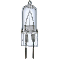 Satco 75W 120V Clear Bi-Pin GY6.35 Base T4 Halogen Special Purpose Light Bulb
