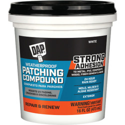 DAP 16 Oz. White Weatherproof Patching Compound 7079818740