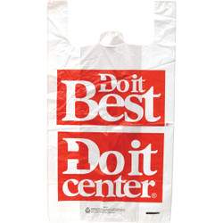 Do it Best/Do it Center 18 Lb. Capacity Large T-Shirt Shopping Bag (1000-Pack)
