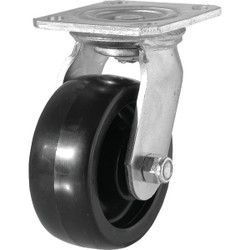 Shepherd 6 In. Phenolic Heavy-Duty Swivel Plate Caster 9774