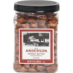 HK Anderson 24 Oz. Peanut Butter Filled Pretzel Nuggets 115010