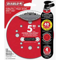 Diablo 4pk 5'' Ros Disc 40g DCD050040H04G