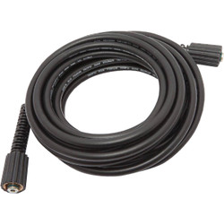 Forney 1/4 In. x 25 Ft. 3000 psi Female Pressure Washer Hose 75186