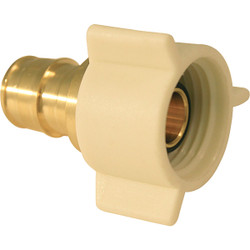 Apollo Retail 1 In. x 1 In. Brass Insert Fitting FIP PEX-A Adapter EPXFA1