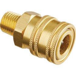 Forney 1/4 In. Male Quick Coupler Pressure Washer Socket 75126