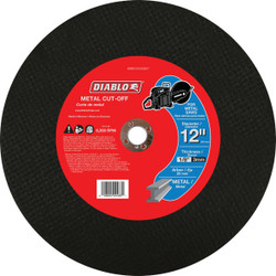 Diablo Type 1 12 In. x 1/8 In. x 20 mm Metal Cut-Off Wheel DBD120125G01F