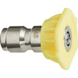 Forney Quick Connect 4.5mm 15 Deg. Yellow Pressure Washer Spray Tip 75153