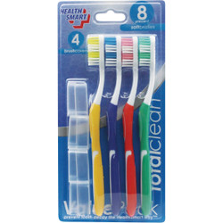 Health Smart Value Pack Soft Toothbrush Kit HS-01123 Pack of 36