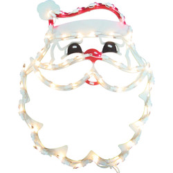 J Hofert 17 In. Incandescent Lighted Santa 1549-SF