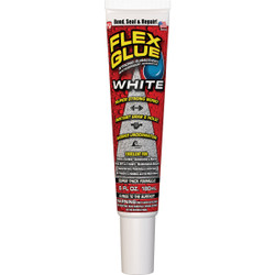 Flex Glue 6 Oz. White Multi-Purpose Adhesive GFSTANR06
