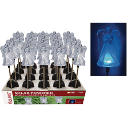 Solaris Acrylic Angel 35 In. H. Solar Stake Light Lawn Ornament Pack of 20