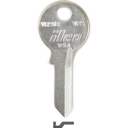ILCO Viro Nickel Plated Padlock Key VR5 / VR91B (10-Pack) AL2755200B