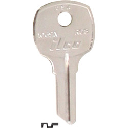ILCO Russwin Nickel Plated File Cabinet Key RO3 / 1069N (10-Pack)