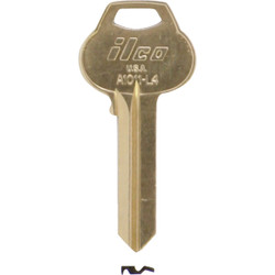 ILCO Corbin Nickel Plated File Cabinet Key RU101 (10-Pack) AA01536043