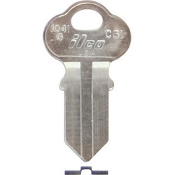 ILCO OMC Nickel Plated General Use Key, 1041G (10-Pack) AL3012700B