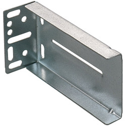 Knape & Vogt 1-7/8" x 3-1/2" Zinc Drawer Slide Mounting Bracket (2-Pack) 8403P