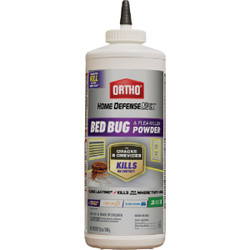 Ortho Home Defense 12 Oz. Powder Bed Bug, Flea & Tick Killer 4389005
