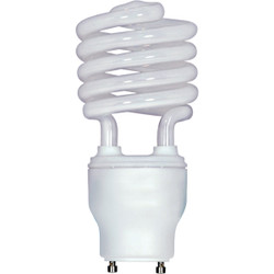 Satco 120W Equivalent Warm White GU24 Base T3 Spiral CFL Light Bulb S8207