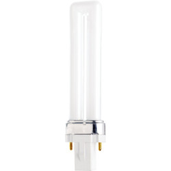 Satco 25W Equivalent Warm White G23 Base T4 CFL Light Bulb S8302