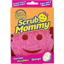 Scrub Mommy 6 In. x 4.125 In. Dual Sided Purple Scrub Sponge SM24MVP2016