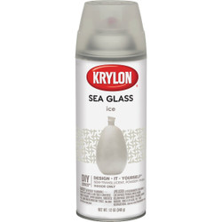 Krylon 12 Oz. Frosted Sea Glass Finish Spray Paint, Ice K09056007