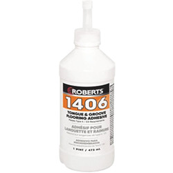 Roberts Tongue and Groove Wood Floor Adhesive, Pt. 1406-P