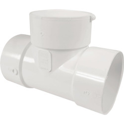 IPEX Bull Nose Tee 3 In. PVC Sewer and Drain Tee 414103BC
