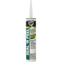 DAP SEAL 'N PEEL 10.1 Oz. Removable Weather Stripping Sealant 7079818351