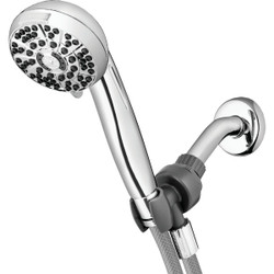 Waterpik PowerPulse Massage 6-Spray 1.8 GPM Handheld Shower, Chrome XAS-643E