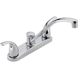 Peerless 2-Handle Lever Kitchen Faucet, Chrome P299208LF