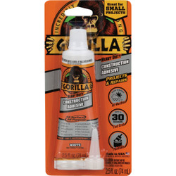 Gorilla 2.5 Oz. All Surface Construction Adhesive 8020002