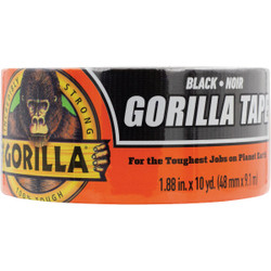 Gorilla 1.88 In. x 10 Yd. Heavy-Duty Duct Tape, Black 105631