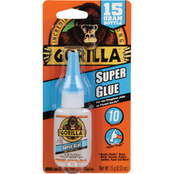 Gorilla 0.53 Oz. Liquid Super Glue 7805009